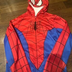 Jumping Beans Red and Blue Superhero Jacket